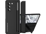 Custodia Per Samsung Galaxy Z Fold 6 Con Penna Centrale, Custodia Rigida Sottile In Pc Con Supporto E Protezione Dello Schermo Nero