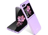 Custodia Per Samsung Galaxy Z Flip 6 / Z Flip 7 Fe, Sottile Custodia Rigida Opaca In Pc, Resistente Alle Impronte Digitali Viola