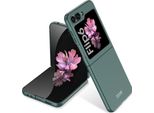 Custodia Per Samsung Galaxy Z Flip 6 / Z Flip 7 Fe, Sottile Custodia Rigida Opaca In Pc, Resistente Alle Impronte Digitali Verde