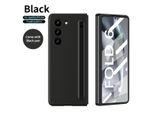 Custodia Per Samsung Galaxy Z Fold 6 Custodia Sottile Resistente Agli Urti E Ai Graffi Con Penna Integrata E Protezione Dello Schermo Nero