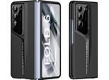 Custodia Per Samsung Galaxy Z Fold 6 Custodia Rigida Sottile In Pc Antigraffio Con Protezione Dello Schermo Integrata Nero