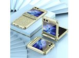 Custodia Per Samsung Galaxy Z Flip 6 / Z Flip 7 Fe Custodia Protettiva Galvanizzata Con Protezione Della Cerniera Verde