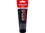 Amsterdam Serie Standard Tubo Di Vernice Acrilica 120 Ml Nero Metallizzato 850