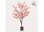 Pianta Artificiale - Fiori Di Ciliegio - Rosa - 135Cm