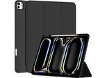 Custodia Per Tablet Techsuit Flex Trifold Con Portamatite Per Apple Ipad Pro 13 2024 - Nero