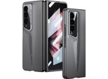 Custodia Per Samsung Galaxy Z Fold 3 5G Custodia Rigida Opaca Ultrasottile Con Protezione Dello Schermo Integrata Grigio