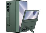 Custodia Per Samsung Galaxy Z Fold 6, Protezione Magnetica Della Cerniera, Cover All-Inclusive Con Protezione Dello Schermo E Supporto Verde