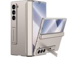 Custodia Per Samsung Galaxy Z Fold 6, Protezione Magnetica Della Cerniera, Cover All-Inclusive Con Protezione Dello Schermo E Supporto Beige