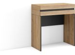 Consolle Ingresso, 70X35X75Cm, Con Cassetto, Con Stoccaggio, Rovere