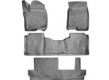 Tappetini In Gomma Element 3D Per Chevrolet Suburban, 2021->, 4 Pz.