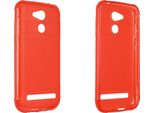 Caseroxx Cover Protettiva In Tpu Compatibile Con Olympia Neo Mini, Custodia In Gomma Per Cellulare Rossa