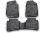Element Tappetini In Gomma 3D Per Hyundai Solaria, 2010-2017, 4 Pezzi.