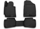 Element Tappetini In Gomma 3D Per Hyundai Elantra, 2014-2016, 4 Pezzi.