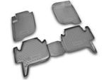 Element Tappetini In Gomma 3D Per Mitsubishi Pajero Sport, 2008->, 4 Pz.