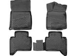 Element Tappetini In Gomma 3D Per Toyota Tacoma, 2018-2019, 4 Pezzi.