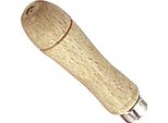 Manico In Legno Per Lime 140 Mm. (Morsetto In Acciaio Inox)