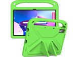 Custodia Protettiva Per Lenovo Tab P11 Gen 2 (TB350FU / TB350XU) 11,5", Leggera Custodia Per Bambini In Eva Con Maniglia E Supporto Verde"