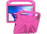 Custodia Protettiva Per Lenovo Tab P11 Gen 2 (TB350FU / TB350XU) 11,5", Leggera Custodia Per Bambini In Eva Con Maniglia E Supporto Rosa"