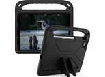 Custodia Protettiva Per Ipad Air 5 /Air 4 /Ipad Pro 11 2022/2021/2020/2018, Ipad 10,9", Leggera Custodia Per Bambini In Eva Con Maniglia E Supporto Nero"