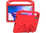 Custodia Protettiva Per Lenovo Tab P11 Gen 2 (TB350FU / TB350XU) 11,5", Leggera Custodia Per Bambini In Eva Con Maniglia E Supporto Rosso"