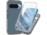 Custodia Per Google Pixel 10 / Pixel 10 Pro, Paraurti Con Protezione Dello Schermo Integrata A 360° Custodia Protettiva Per Tutto Il Corpo Grigio