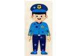 Puzzle Di Legno - Professioni - Poliziotto
