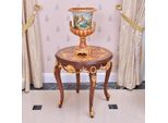 Casa Padrino Tavolino Barocco Marrone/Oro H. 62 Cm - Mobili Barocchi - Italy