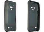 Caseroxx Cover Protettiva In Tpu Compatibile Con Cubot Kingkong Es, Custodia In Gomma Per Cellulare Nera