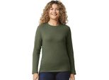 Gildan - Uomo/Donna - Maglietta Unisex A Maniche Lunghe "Softstyle"" PC5874 (3XL) (Verde Militare)"