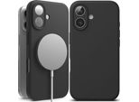 Ringke Silicone Magnetico Magsafe Iphone 16 Nero