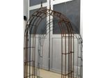 Arco Di Rose In Acciaio Inox Quadrato Arco Di Rose Quadrato - Larghezza 120 Cm