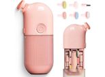 Twinky - Set Per La Cura Delle Unghie Del Bambino - Lima E Tagliaunghie Elettrico - Tagliaunghie Per Bambini - 6 Testine Di Affilatura