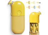 Twinky - Set Per La Cura Delle Unghie Del Bambino - Lima E Tagliaunghie Elettrico - Tagliaunghie Per Bambini - 6 Testine Di Affilatura