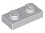 Lego® 50X 1X2 Piatti 3023 - Piatto Helles Blaugrau - Grigio Azzurro
