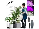 Lampada Per Piante Led A Spettro Completo Con Stativo 155Cm Regolabile In Altezza Grande Lampada Di Crescita 3 Colori 72LED Luce Per Piante 10 Luminosità Dimmerabile Luce Di Crescita Per Piante Da Interno Nero Spina Euro