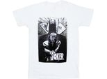 Batman - Maglietta "Minaccia"" Per Uomo/Donna Unisex RO11475 (Xxl) (Bianco)"