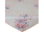Tovaglia Fiori Colori Pastello Rosa Stampa Colorata 85X85 Cm