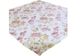 Chloe Tovaglia Rose Fiori Jacquard Poliestere 110 X 110 Cm