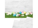 Set Di 4 Tovagliette Lavabili Con Fiori Di Margherite Di Pasqua
