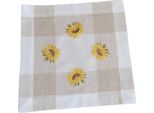 Fibona Tovaglia Girasole Casa Di Campagna Poliestere 35 X 35 Cm