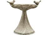 Vaschetta Per Uccelli Mangiatoia Per Uccelli Decorazione Da Giardino In Metallo 18,5 Cm