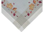Tovaglia Melina Foglie Autunno Colorate Poliestere Lino 60 X 60 Cm