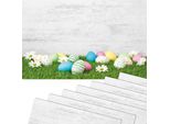 Set Di 8 Tovagliette Lavabili Con Fiori Di Margherite Pasquali