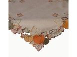 Tovaglia Dora Zucche E Foglie Autunno Poliestere 85 X 85 Cm