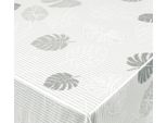 Tovaglia Da Giardino Impermeabile Leaf Grey 140 Cm