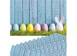 Set Di 12 Tovagliette Lavabili Pasqua Uova Di Pasqua E Legno