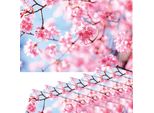 Set Di 8 Tovagliette Lavabili Con Fiori Di Ciliegio Primaverili