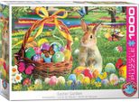 Puzzle Da 1000 Pezzi - Puzzle - Coniglietto Di Pasqua + Accessori Per Puzzle