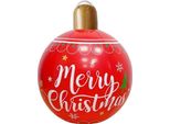 Decorazione Natalizia Gonfiabile Gigante, Palla Di Natale, Ornamento Natalizio, Palla Di Natale Gonfiabile, Decorazione Natalizia Gonfiabile (60 Cm) - Spiritball