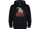 Amplified - Felpa Con Cappuccio "Goat"" Per Uomo/Donna Unisex GD1927 (3XL) (Nero)"